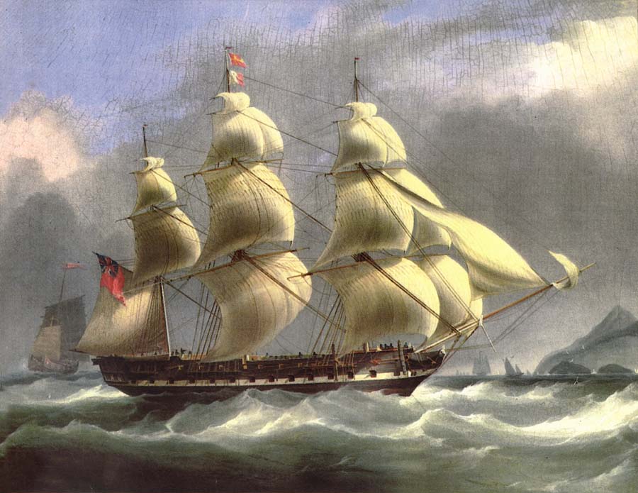 Sailboat on the sea